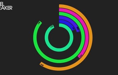 PolarClock3 - 炫酷的时钟屏保 1