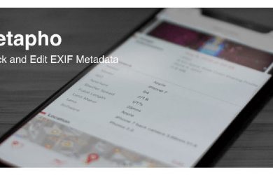 Metapho - 简单而干净的 iOS 照片 EXIF 信息查看/编辑工具 10