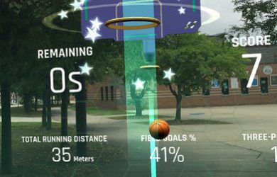 AR Solo Basketball - 没时间打球怎么办？用 ARKit 虚拟个篮球场 33