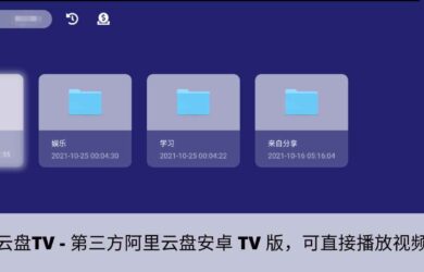 阿里云盘TV - 第三方阿里云盘安卓 TV 版，可直接播放视频文件 13