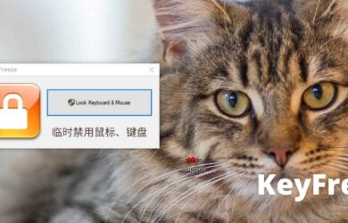 KeyFreeze - 62.6KB 临时禁用鼠标、键盘[Windows] 14