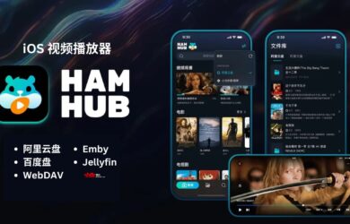 HamHub - iPhone、iPad 上的视频播放器：阿里云盘、百度盘、WebDAV、Emby、Jellyfin 6