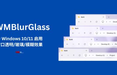 DWMBlurGlass - 为 Windows 10/11 启用窗口透明/玻璃/模糊效果 3