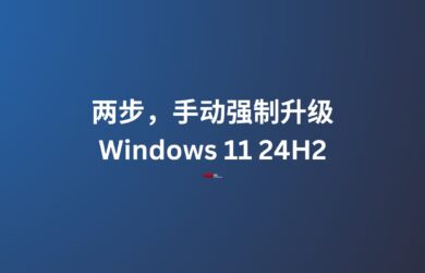 两步，手动强制升级 Windows 11 24H2，针对 CPU 检测不通过，或其他无法正常更新的情况 4