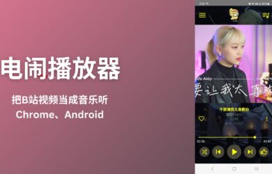 电闹播放器 - 魔改自电梓播放器，威力加强版第三方 B站音乐播放器[Chrome/Android] 7