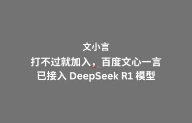 文小言：打不过就加入，百度文心一言已接入 DeepSeek R1 模型 17
