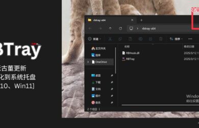 RBTray：老古董更新：右键最小化到系统托盘[Win10、Win11] 1