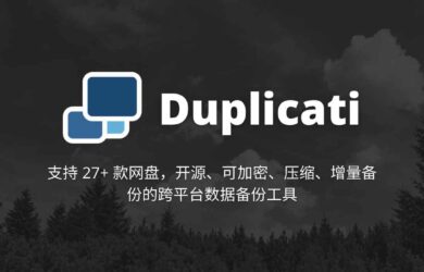 Duplicati - 支持 27+ 款网盘，开源、可加密、压缩、增量备份的跨平台数据备份工具 11