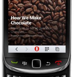 Opera Mini 8 发布 Java & 黑莓 版本 58