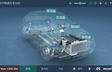 汽车爱好者不要错过，用 3D 互动演示「四冲程奥托发动机」工作原理 1