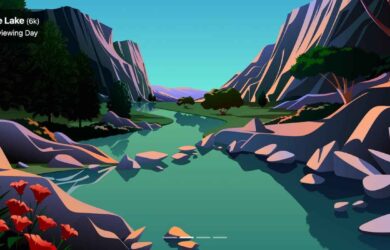 The Lake & The Beach｜原生苹果动态壁纸，WinDynamicDesktop 动态壁纸分享 10