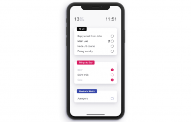 Listify - 一款简单的 todo 应用，开发者说只用了 3 天时间 [iPhone] 11